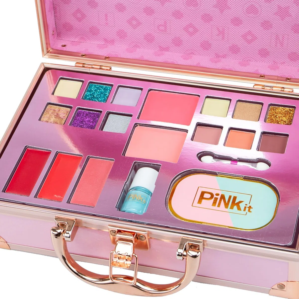 Set di Trucco per Bambini per Bambine, Valigetta trucchi 21 Pezzi Lavabile set di Trucchi per Bambini, Sicuro e Atossico Giocattolo Set Di Valigetta Trucchi Bambina (Make Up travel Case)