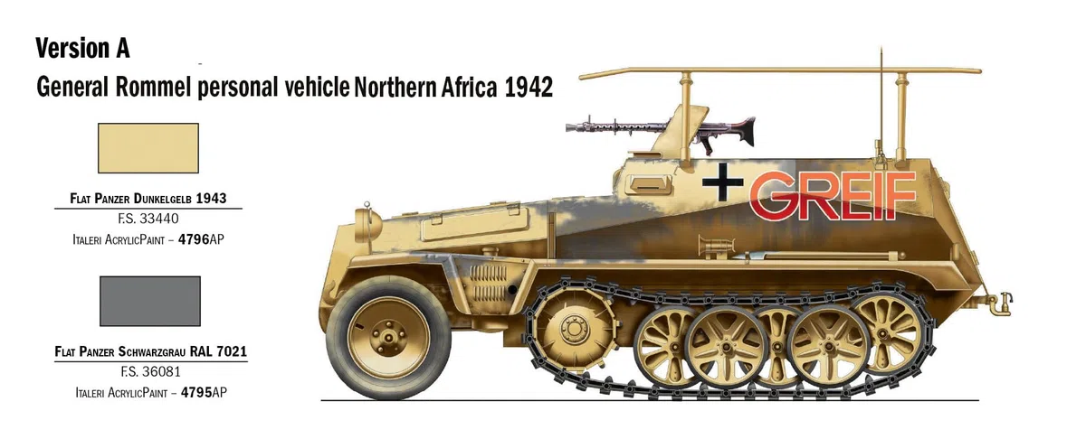 Italeri ITA7034 Kit Modello, Colore Modellato