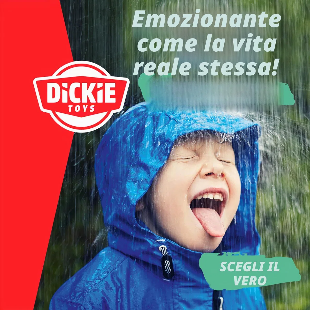 Dickie Toys - Volvo Escavatore Tough (26 cm) - Escavatore a pala giocattolo per bambini dai 3 anni in su, con ruota libera, braccio mobile e pala, adatto come giocattolo di sabbia