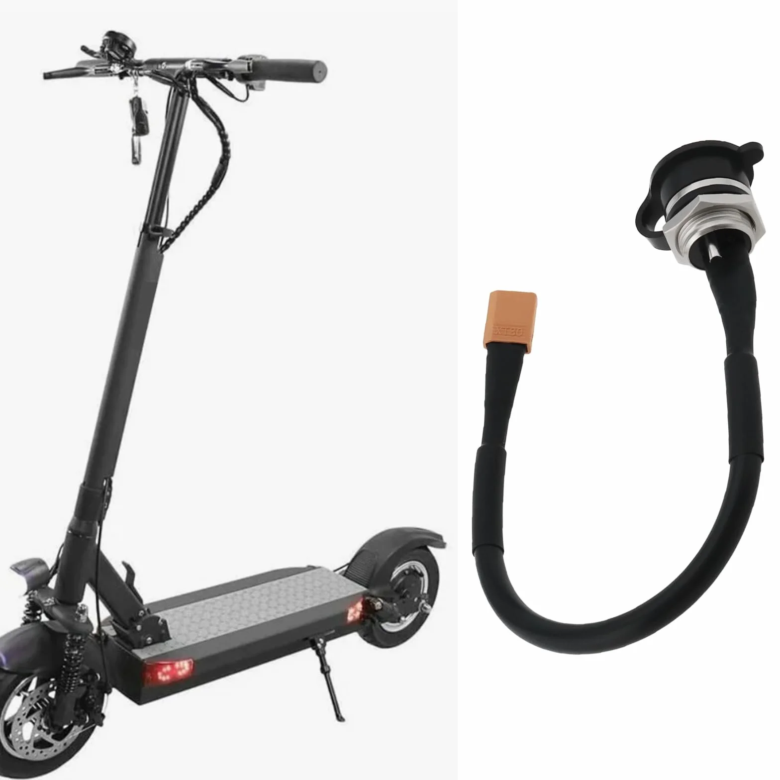 The Lord of the Tools 2 Pezzi Di Ricarica Per Scooter Elettrico GX16-XT30 Compatibile Con Joyor Y8-S