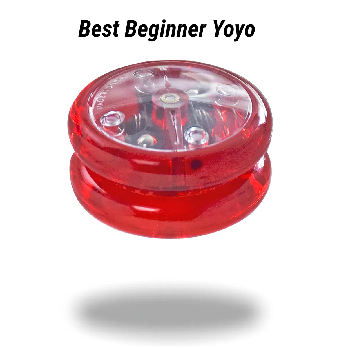 Yomega The Original Brain - Yoyo Professionale per Bambini e Principianti, Risposta reattiva Automatica Yo Yo Migliore per Fare acrobazie Incluso di Ben 2 Corde Extra (Rossa)