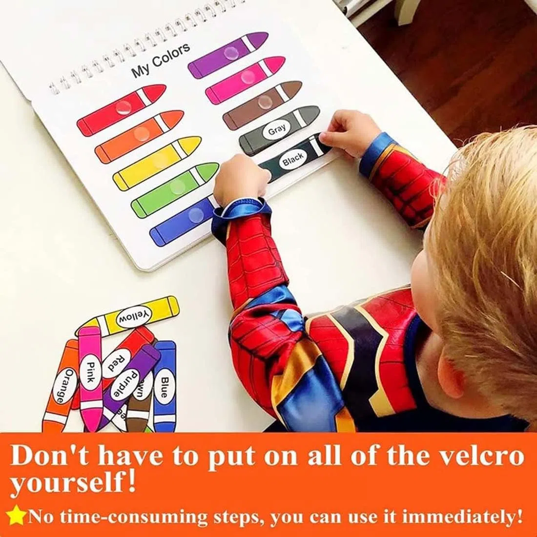 My Preschool Busy Book, Preschool Learning Activities-Toddler Busy Book for Kids, Busy Board per Bambini, Giochi Montessori, Giochi Educativi Tabellone Attivitài, Gioco Educativo Pannello Sensoriale