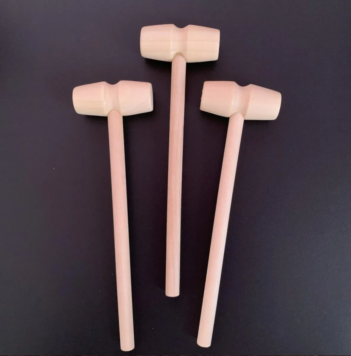 20 Pezzi Mini Martello di Legno, Maglio di Legno di Granchio, Cioccolato Martello di Legno