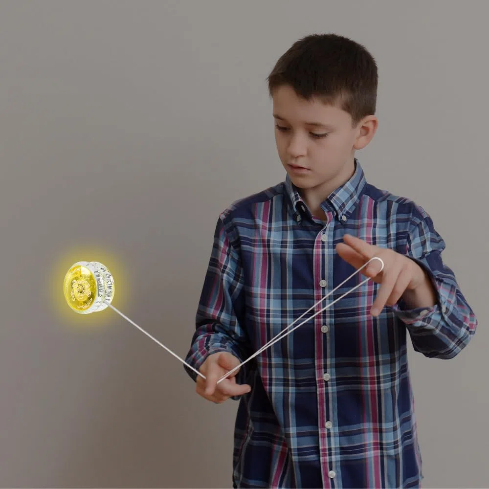 Yoyo, 18 Pezzi con Luci per Bambini e Studenti Principianti, Giochi da Regalare per Compleanni, Feste e Celebrazioni