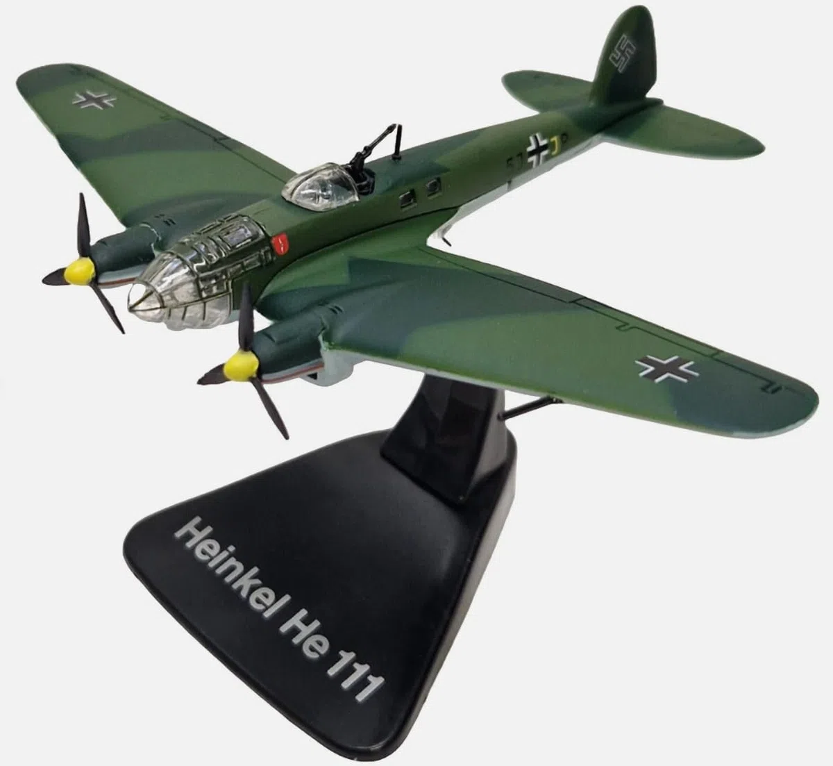 OPO 10 - Bombardiere Heinkel He 111, Riproduzione in Scala 1/144 di Un Aereo Militare della seconda Guerra Mondiale - B103