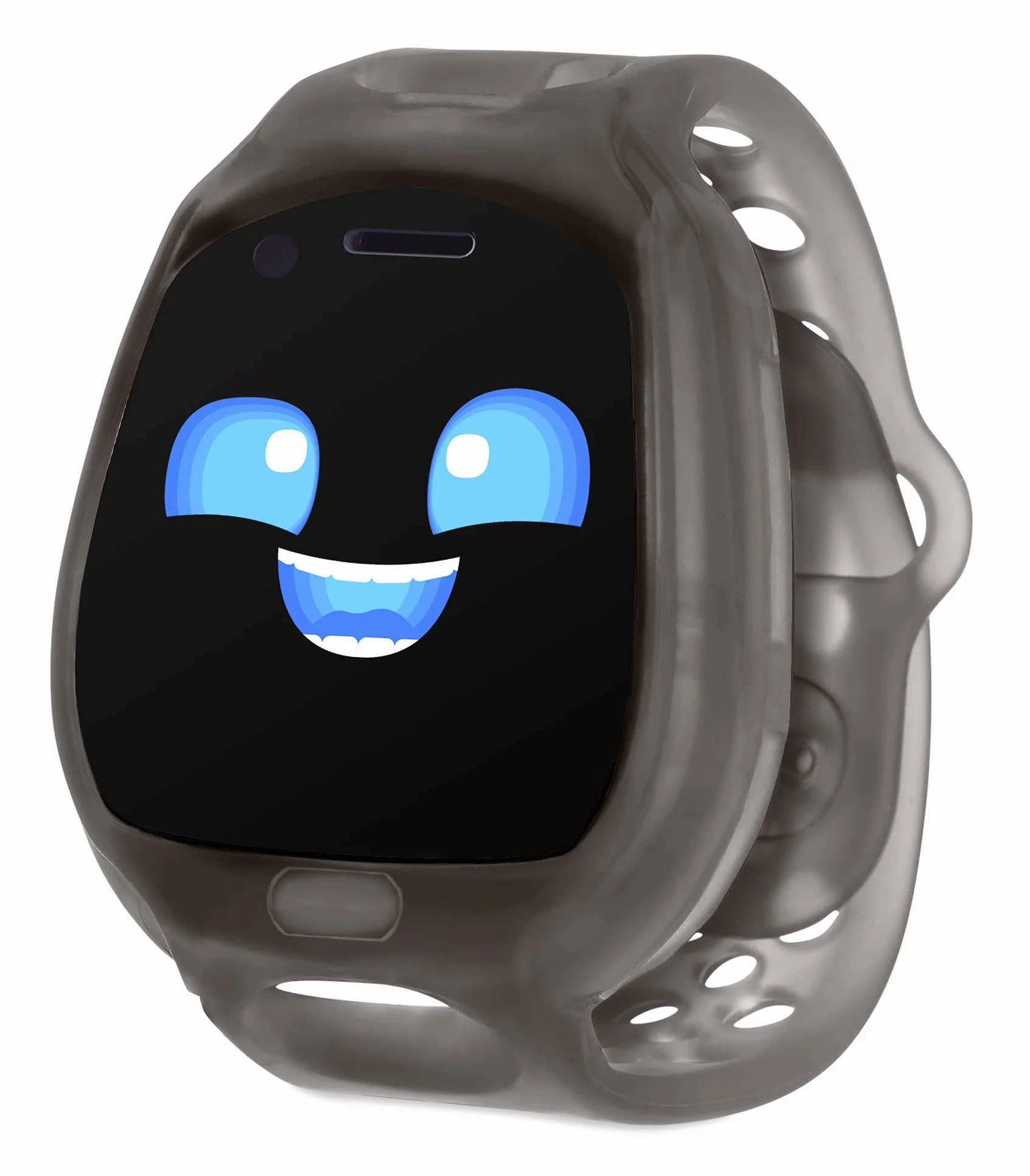 little tikes 487231EUC Tobi Robot Smartwatch per bambini con fotocamera digitale, video, giochi e attività per ragazzi e ragazze, nero, dai 6 anni in su, nero, Esclusivo Amazon