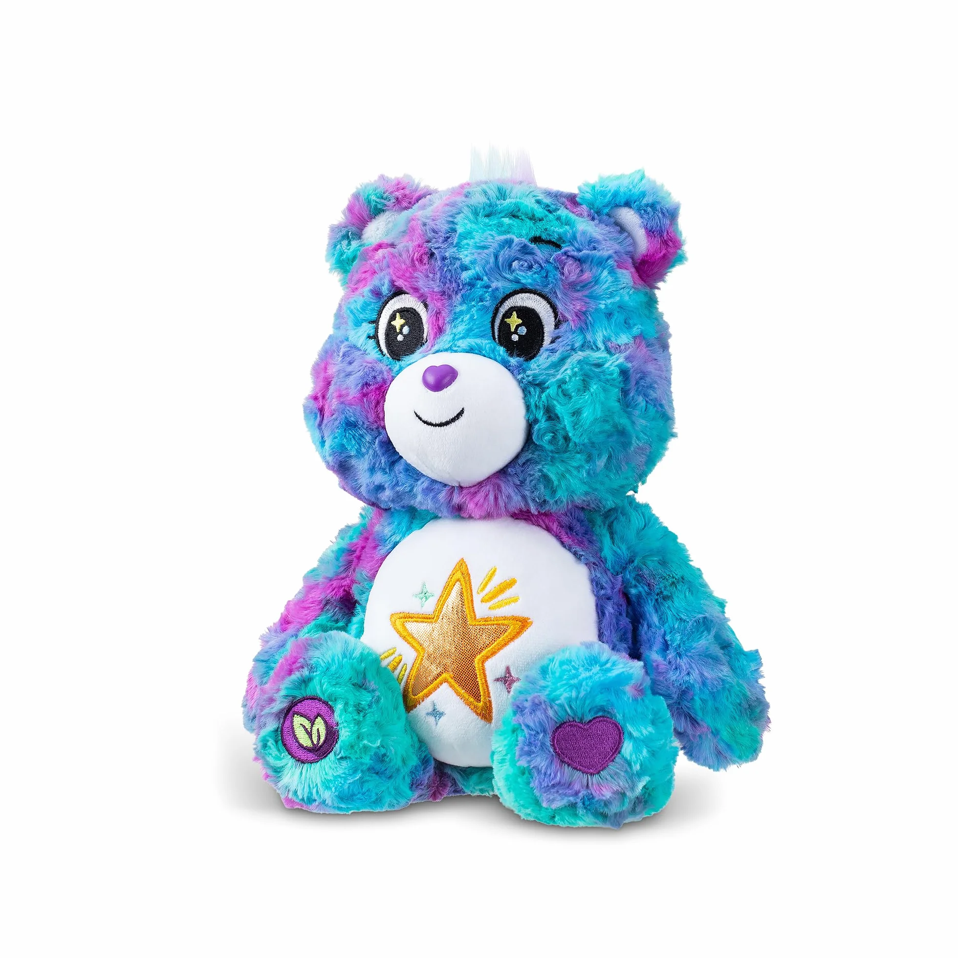 Care Bears Medium Plush Good Wishes Bear Collector Edition - Esclusiva Amazon, Peluche Morbido e Coccoloso, Perfetto per Collezionisti e Bambini, Peluche Ultra Morbido da 35 cm