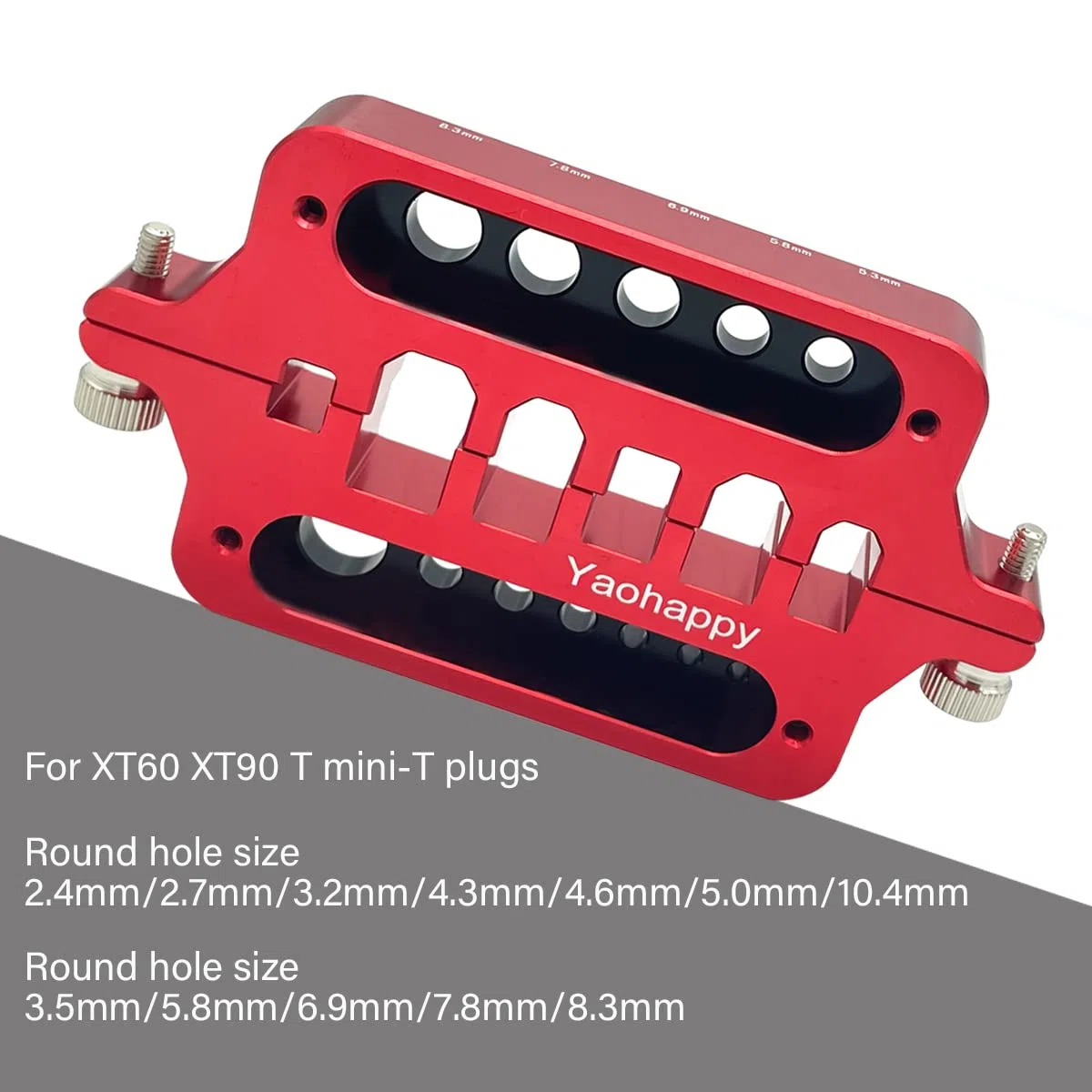 Alluminio Saldatura Isolamento Stazione Jig RC Strumenti per XT60 XT90 Deans T Banana Connettore