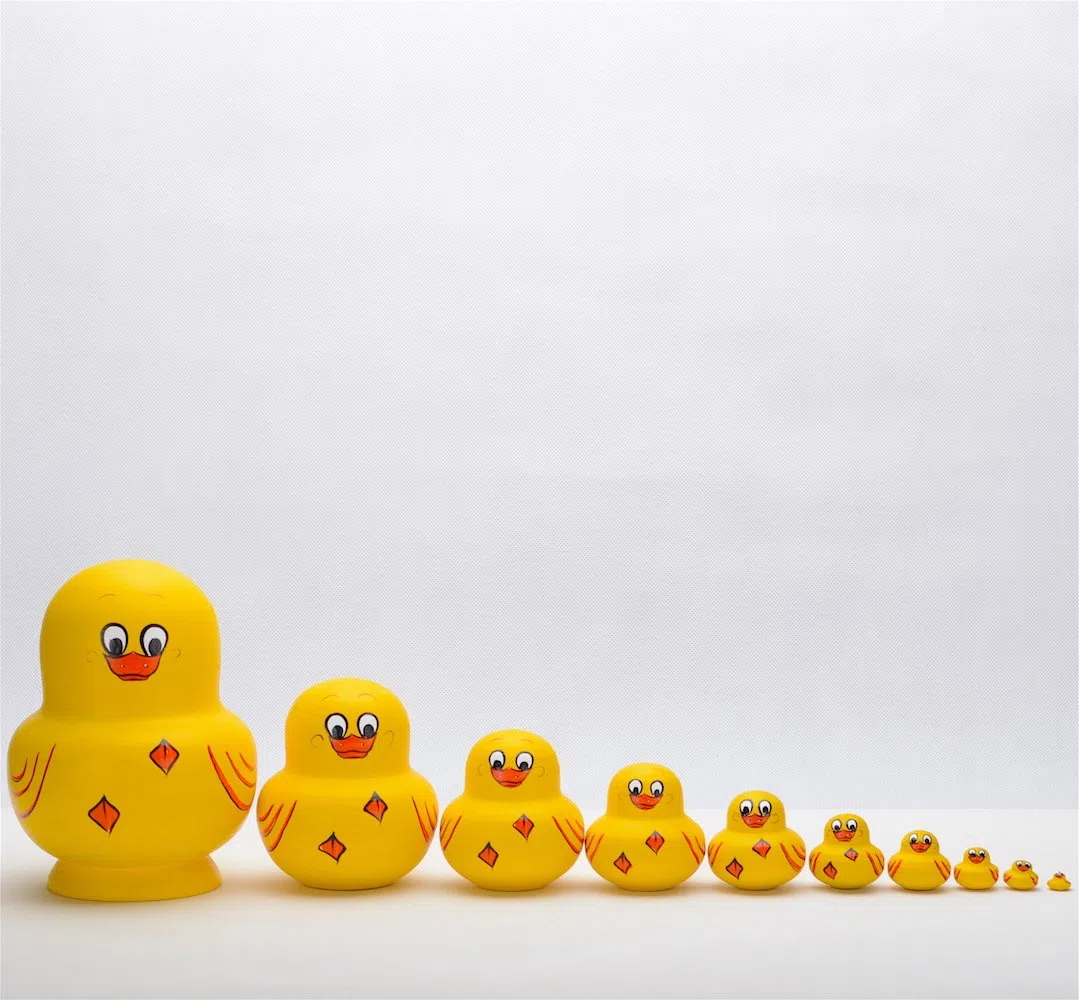 Marchio di Matrioska specializzato, nesting dolls Matrioske Bambola Matrioska russa in 10 pezzi tiglio di zona frigida regalo e giocattolo 10036