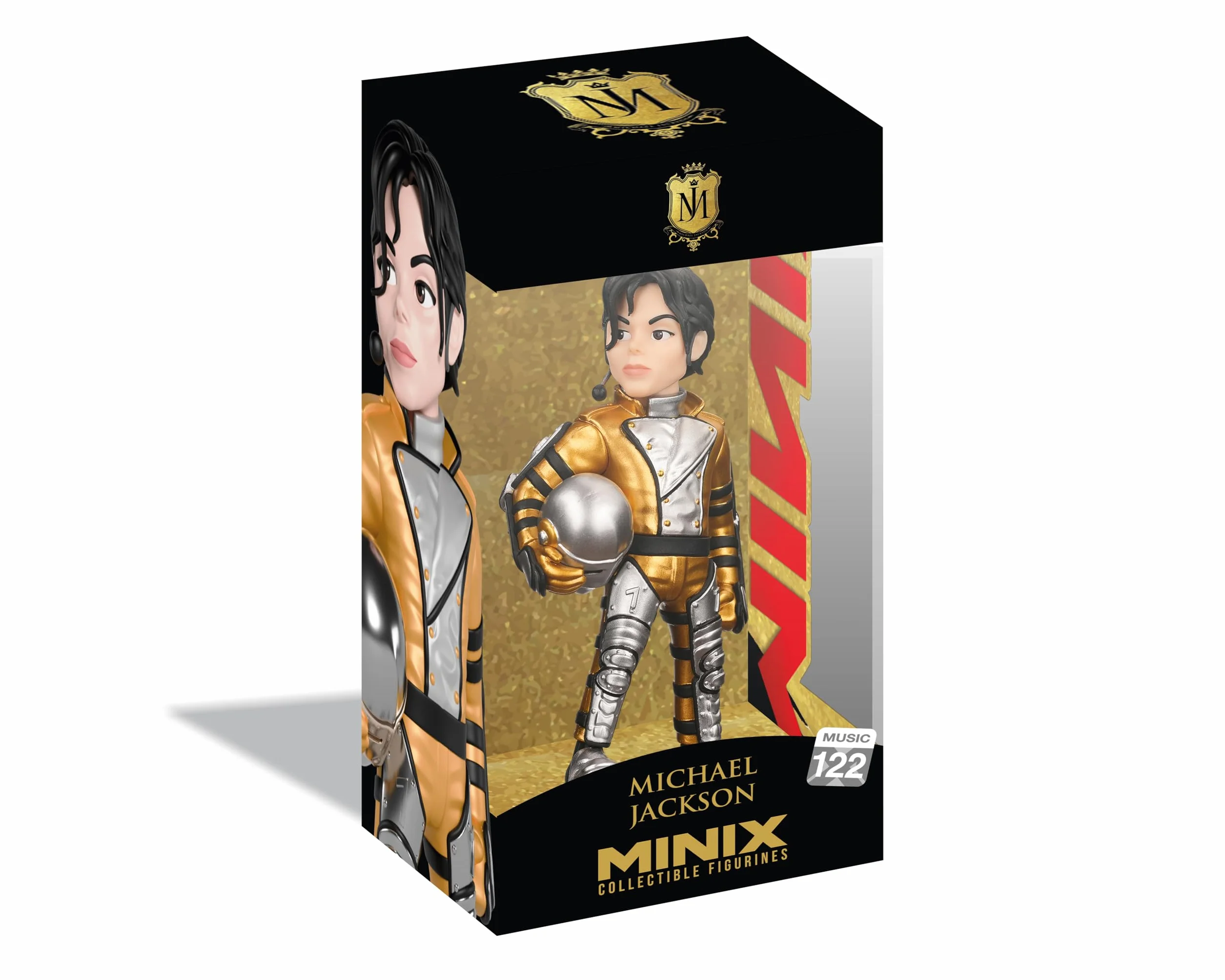 MINIX - Music #122 - Michael Jackson - History Tour - Personaggio da collezione 12 cm