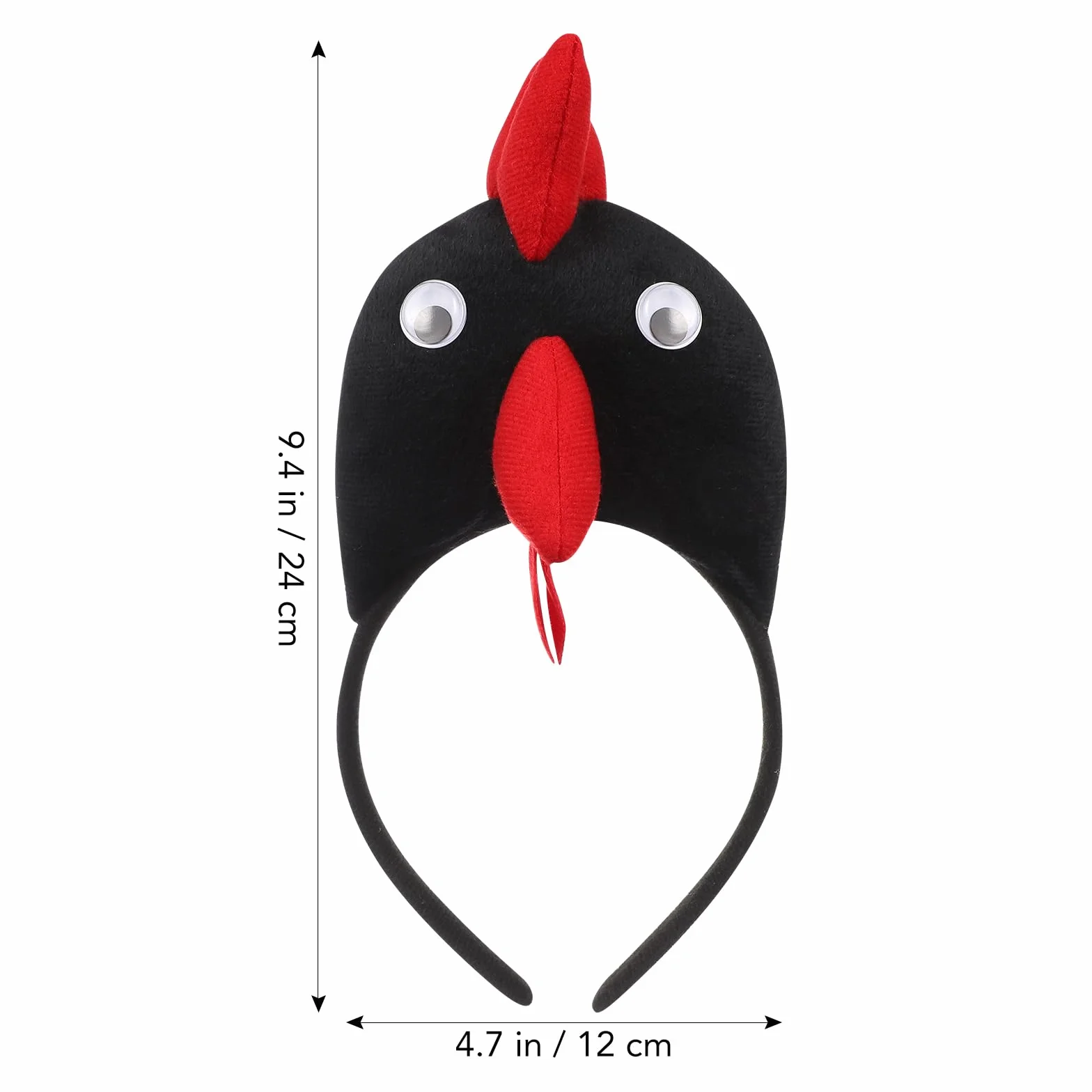 4 cerchietti per capelli a forma di, per Pasqua, per capelli con animali, per travestimenti e cosplay, colore casuale