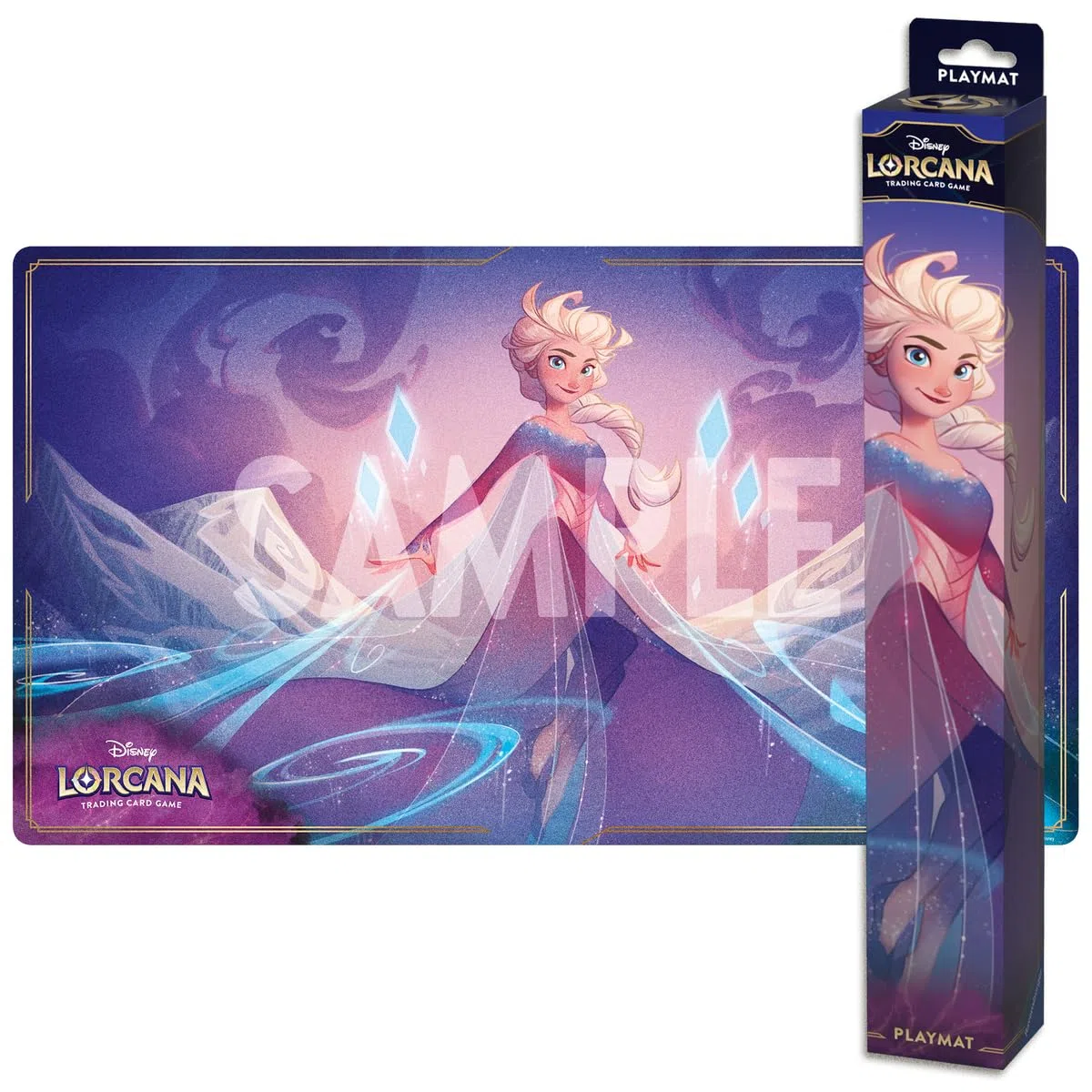 Ravensburger - Disney Lorcana TCG: Playmat Elsa, Proteggere le carte e i giochi durante il gioco, Neoprene di alta qualità