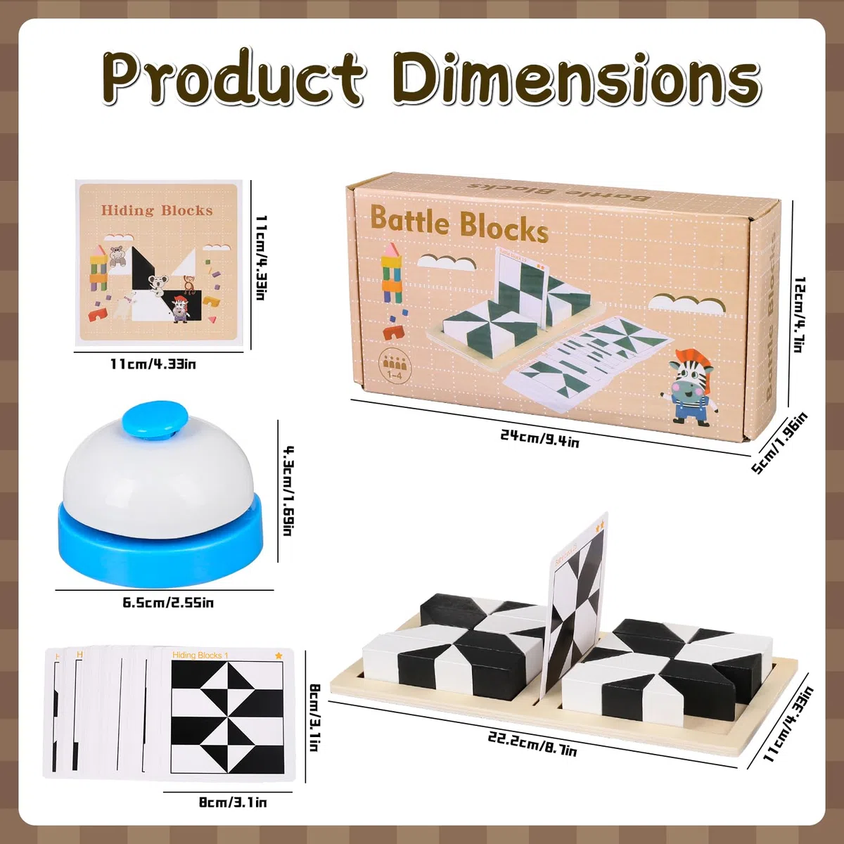 Brain Puzzle Gioco, Puzzle nascosto in legno con 40 Sfide e Snatch Bell, IQ Puzzles Game, Legno Brain Teasers Gioco Puzzle
