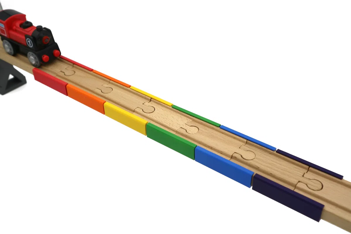 missing piece - Clip per ponte per ferrovia in legno (6 pezzi)