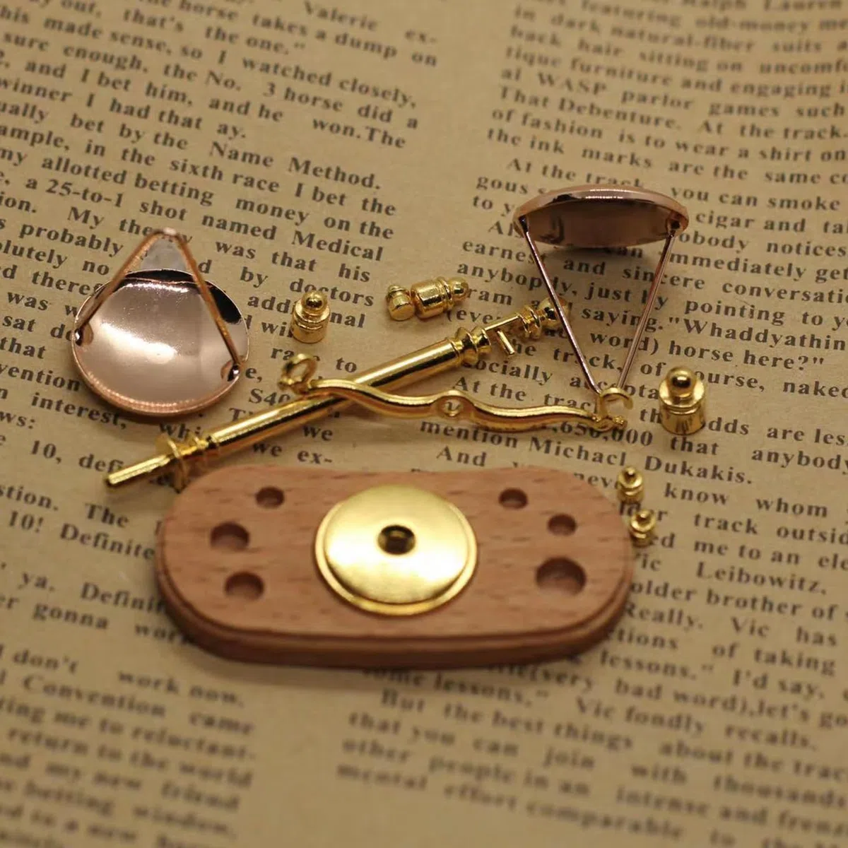 Mini Bilancia Decorativa, Mini Accessori Per La Casa Delle Bambole, Bilancia Giocattolo Per Bambini, Modello Retrò In Scala 1:12 Con 6 Pesi, Per Mini Decorazioni Domestiche