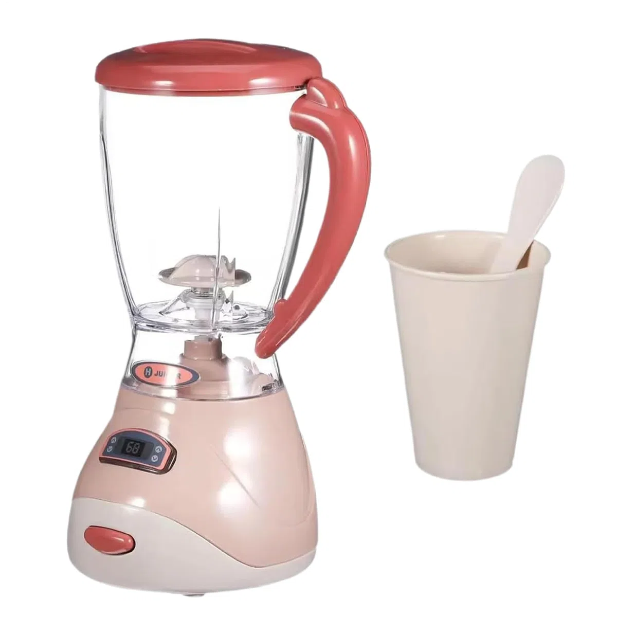 Frullatore Per Bambini, Elettrodomestico Cucina Gioco Simulazione, Regalo Educativo per Ragazzi Ragazze Asilo Casa Giardino