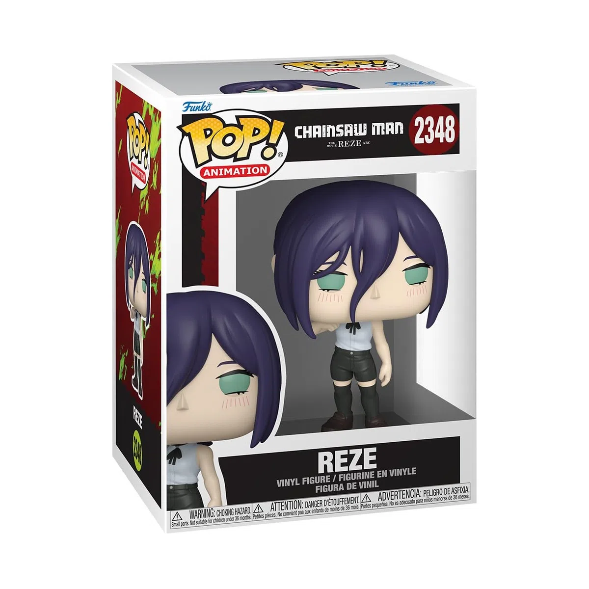 Funko POP! Animation: Chainsaw Man: Reze - Reze - 1 in 6 chance of receiving the rare Chase variant - Styles may vary - Figura in vinile da collezione - Idea regalo - Prodotto ufficiale