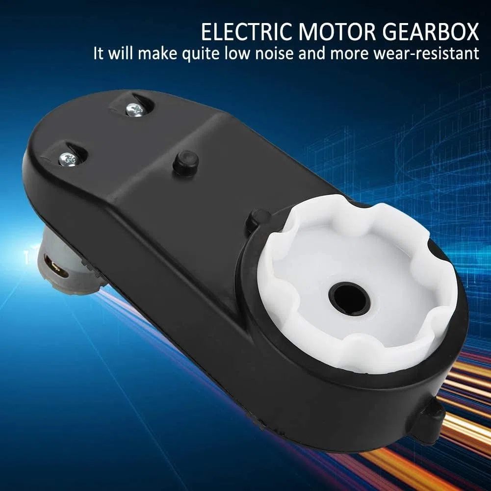 Kid Ride Gear Box-RS390 Motoriduttore elettrico 6V/12V 12000-20000 RPM per bambini auto giocattolo(12V 16000RPM)