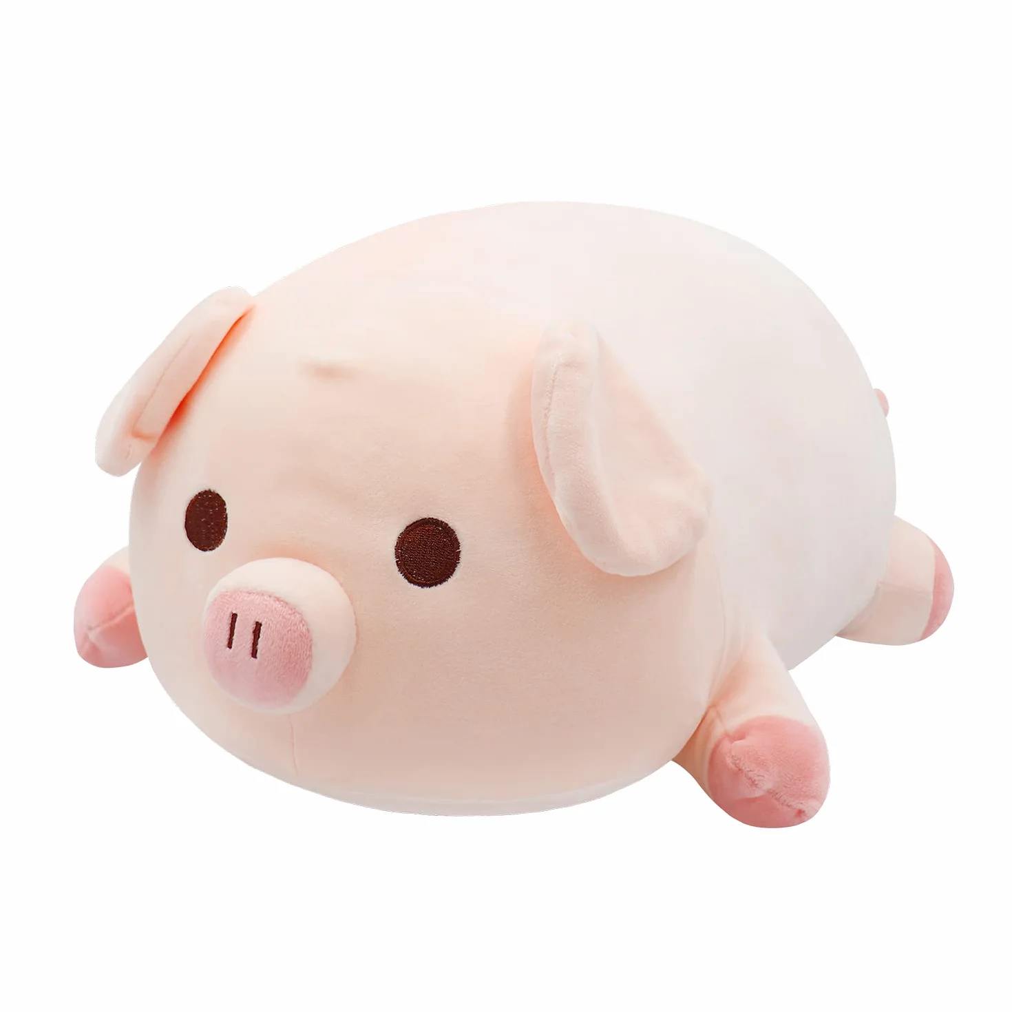 Fortuning's JDS Bellissimo giocattolo per bambole di maialino, cuscino per abbracciare per amici, in peluche per bambini, giocattolo per bambole, giocattolo di peluche, regalo di compleanno