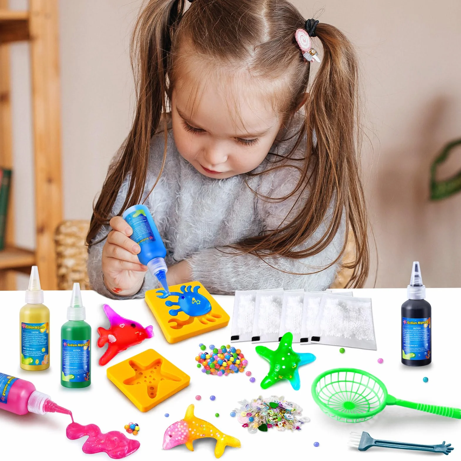 JOPSHEEN Magic Water Elf, 10 Colori Magico Acqua Fairy Gel per Bambini, Attivita Creative Bambino, DIY Giocattolo Fatto a Mano per Ragazzi e Ragazze