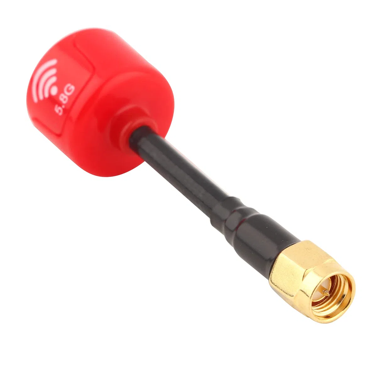 VGEBY Antenna ad Alto Guadagno 5,8 GHz 3dBi Antenna RHCP per Accessori per Parti di droni da Corsa RC FPV(SMA-Innennadel-2)