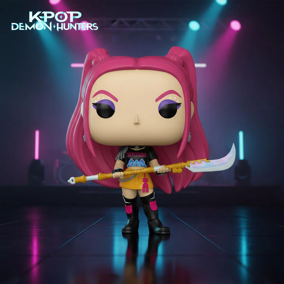 Funko Pop Animation: KPop Demon Hunters - Mira - Figura in Vinile da Collezione - Idea Regalo - Merchandising Ufficiale - Giocattoli per Bambini e Adulti - Movies Fans