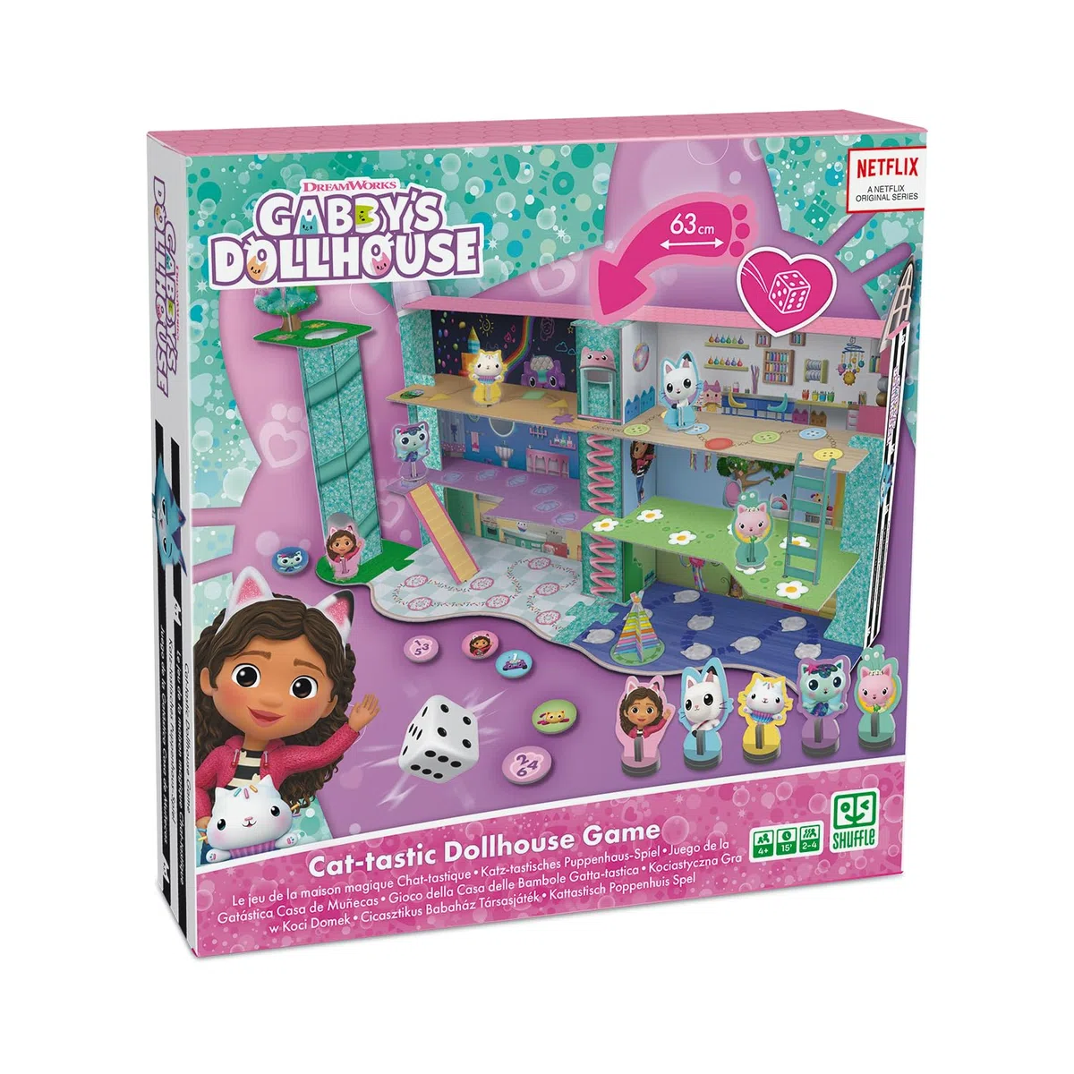 Shuffle® Dollhouse Gabby's Cat-Tastic Dollhouse