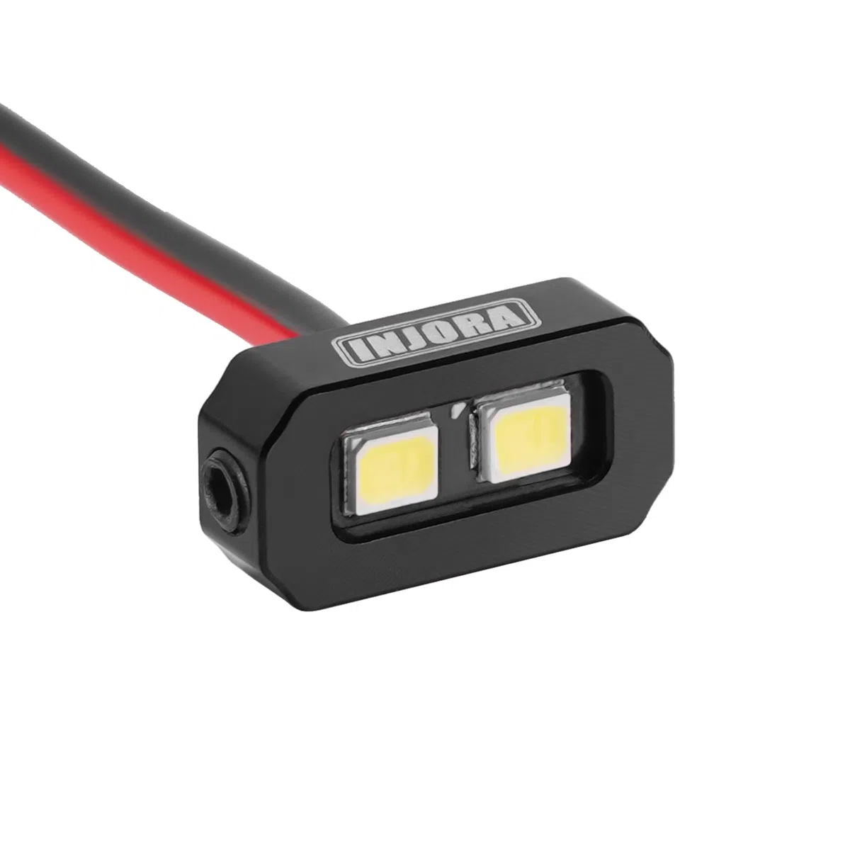 INJORA Kit di Luci Rock a 4 LED con Controller per SCX10 TRX4 1/10 RC Crawler, Bianco