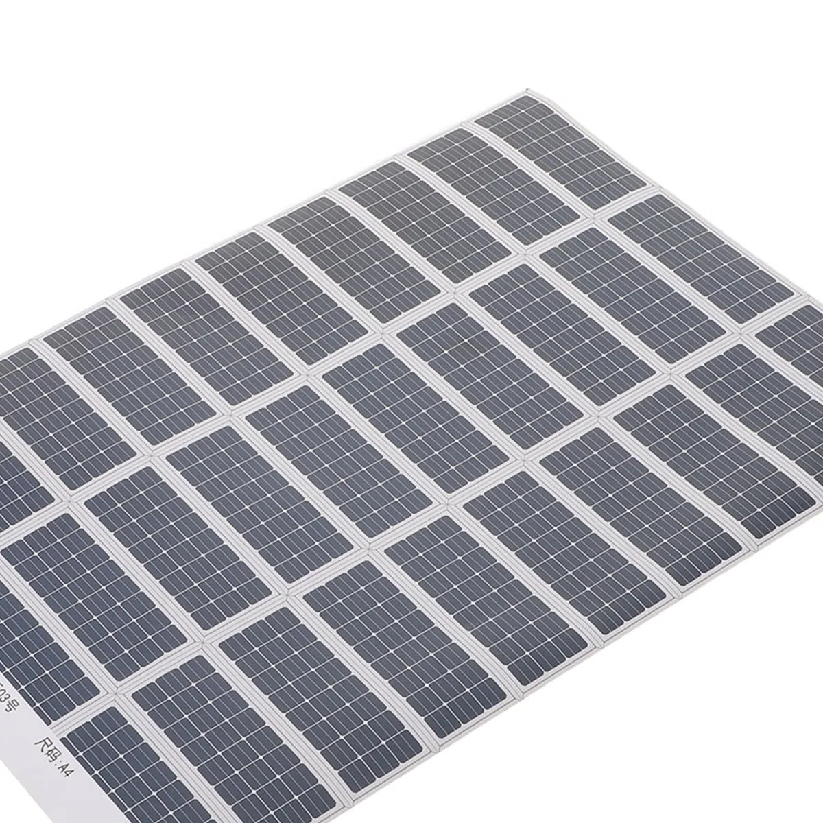 6 Fogli Adesivi Pannelli Solari Fotovoltaici per Modelli Architettonici, Carta Patinata Resistente e Design Realistico per Modellismo Creativo e Fai-da-te