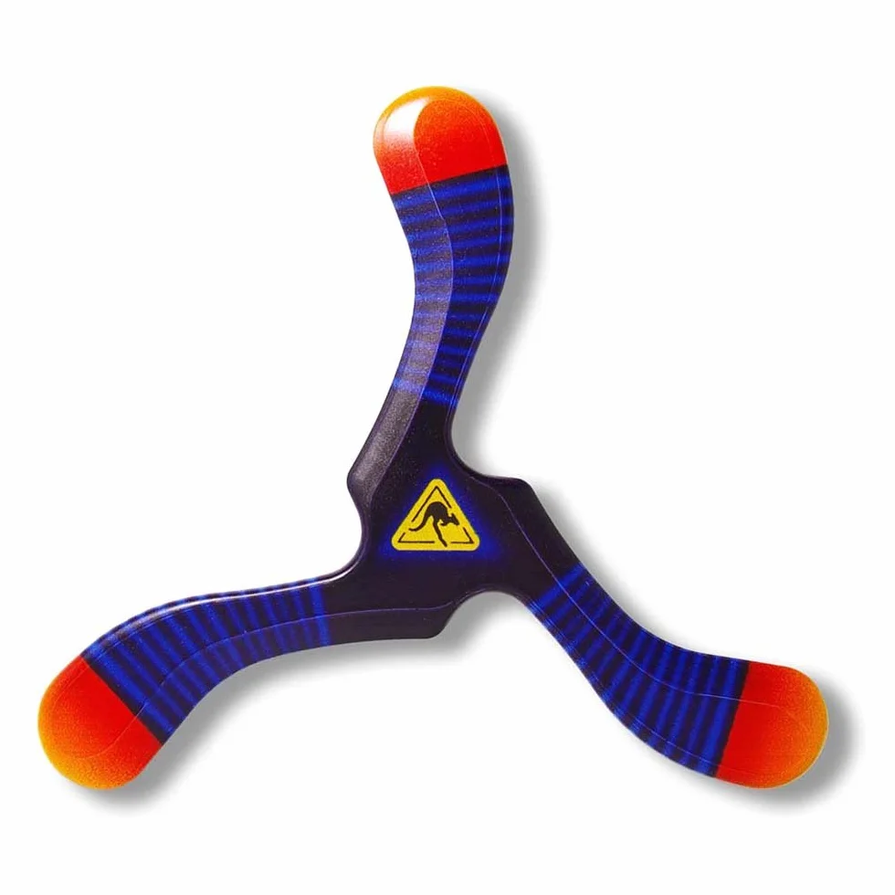 boomerangfanzebraiii-l 26 cm Zebraiii mancino Boomerang