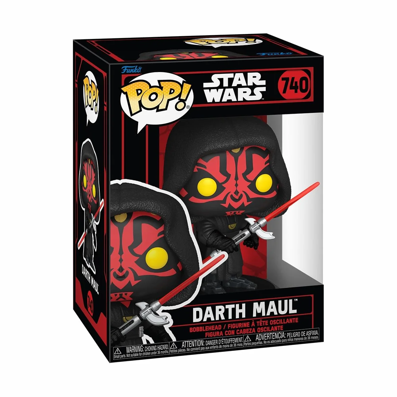 Funko Pop! Star Wars: Star Wars Darkside - Darth Maul - Figura in Vinile da Collezione - Idea Regalo - Merchandising Ufficiale - Giocattoli per Bambini e Adulti - Movies Fans