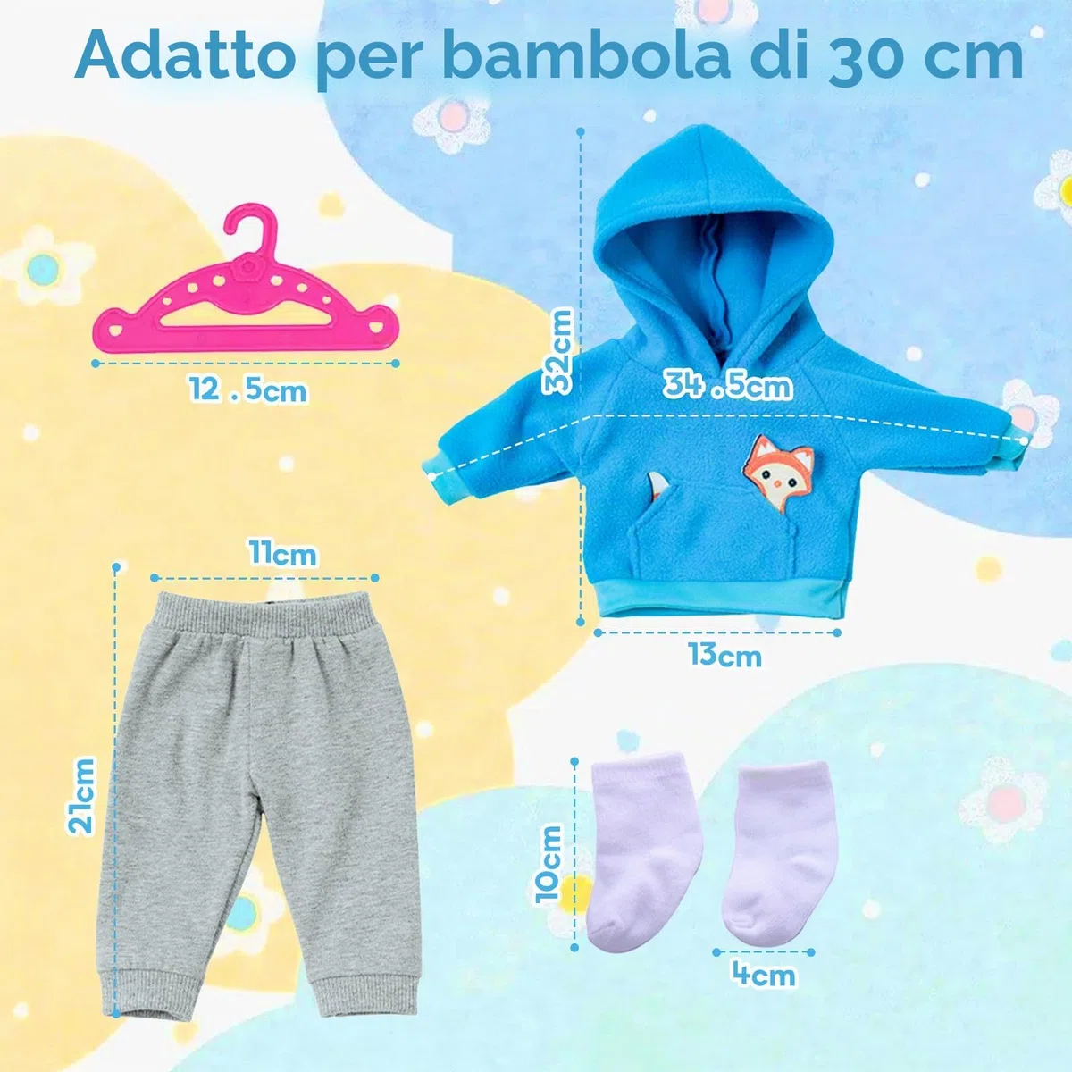 Vestiti per Bambole 35-45cm/14-17in