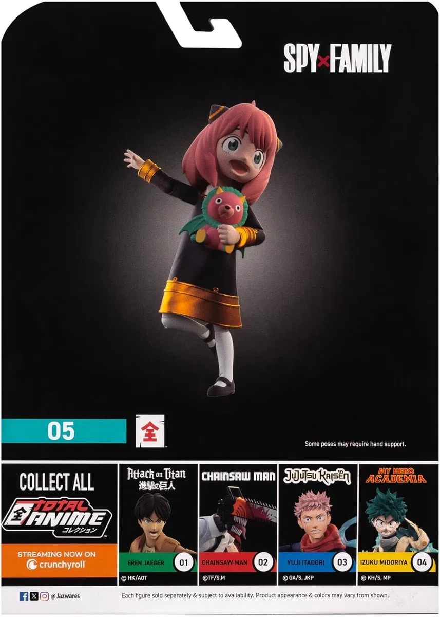 Figurine Total Anime Kanzen Anime Spy x Family Anya Forger 16,5 cm