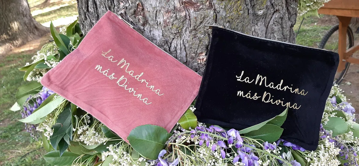 Regali per Matrimoni - Regali per Battesimo - Trousse Padrini, Nero , 1 Unidad (Paquete de 1)
