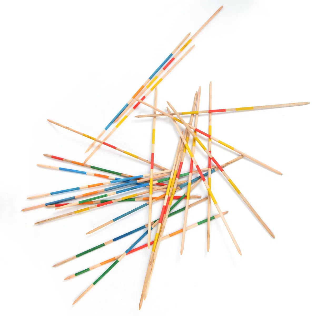 Ocean 5 Mikado Shangai XXL - Shangai Gigante 80cm, Il Classico Gioco di società Gioco di Legno Outdoor, Gioco di abilità Jumbo per Grandi e piccini