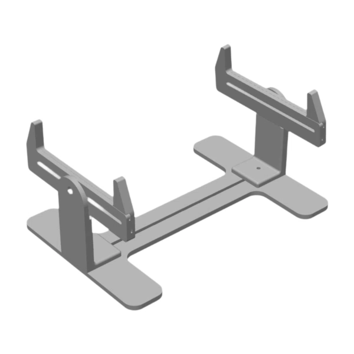 MagiDeal Supporto per modellismo navale, Supporto per modellismo navale in, Staffa Fai da Te Minimalista e Robusta, Base ausiliaria per la Costruzione e, Grigio