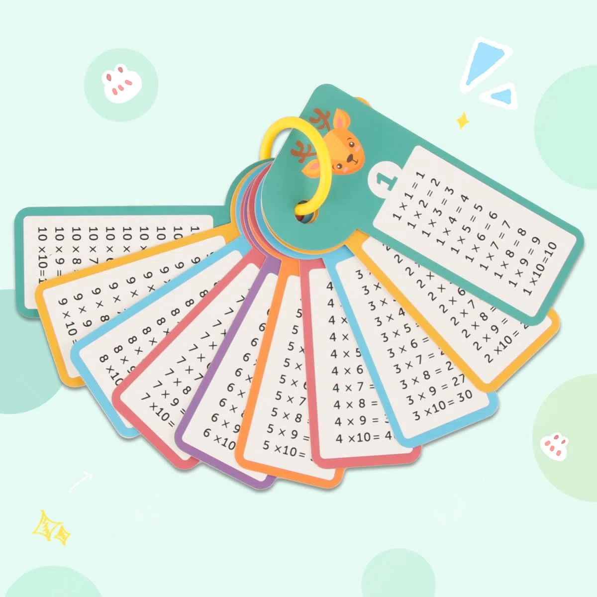 Tabella di Moltiplicazione Montessori, Tabelline per Bambini Montessori, Tavola Delle Moltiplicazioni, Tavola Delle Tabelline in Legno, Gioco Tabelline Montessori Educativo per Bambini dai 3 Anni