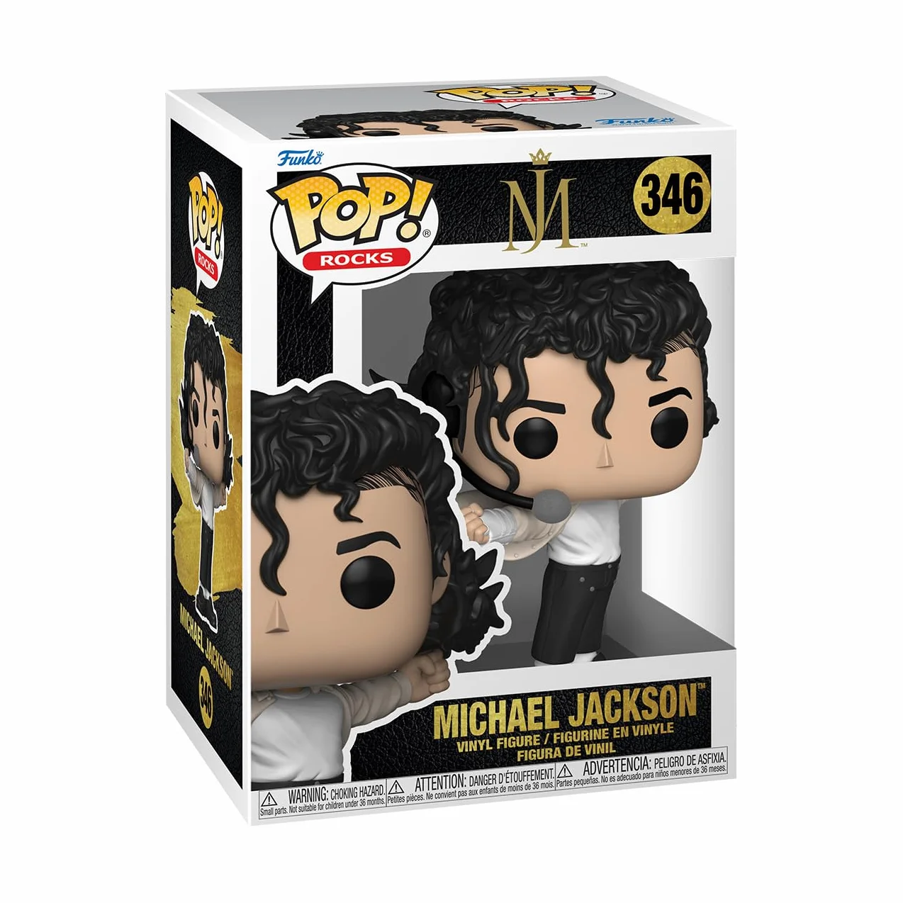 Funko POP! Rocks: Michael Jackson - (Superbowl) - Figura in Vinile da Collezione - Idea Regalo - Merchandising Ufficiale - Giocattoli per Bambini e Adulti - Music Fans - Figura per i Collezionisti