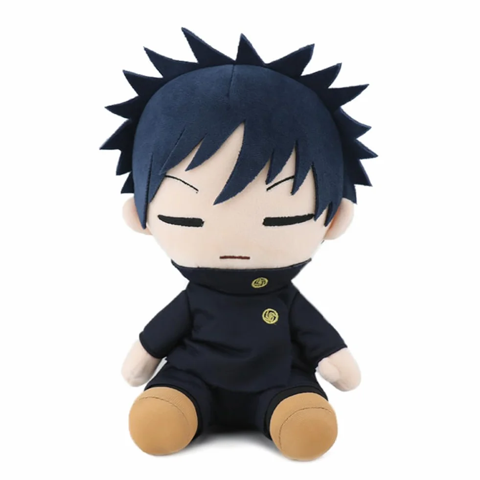 Zhongkaihua JJK Fushiguro Megumi Peluche 23CM, cuscino in peluche dell'anime, in cotone PP, morbido, peluche peloso, per auto, casa, divano, decorazione natalizia, ornamento