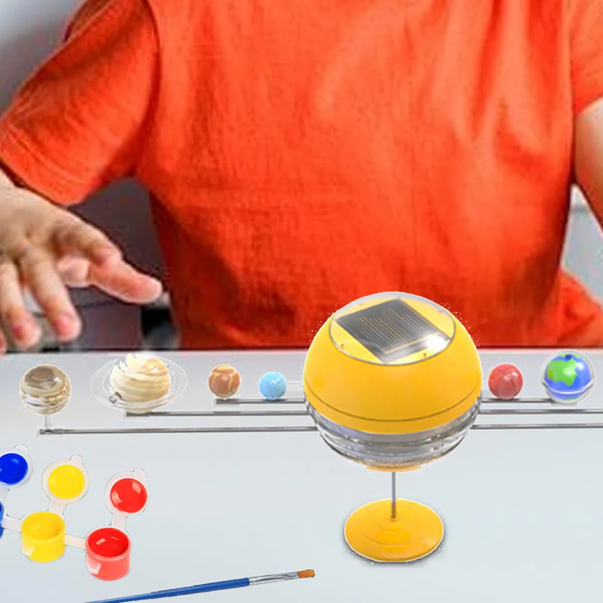 Kit di solare, progetto di solare - Kit per bambini | Astronomia giocattolo geografico per adulti Attività familiari Exploration