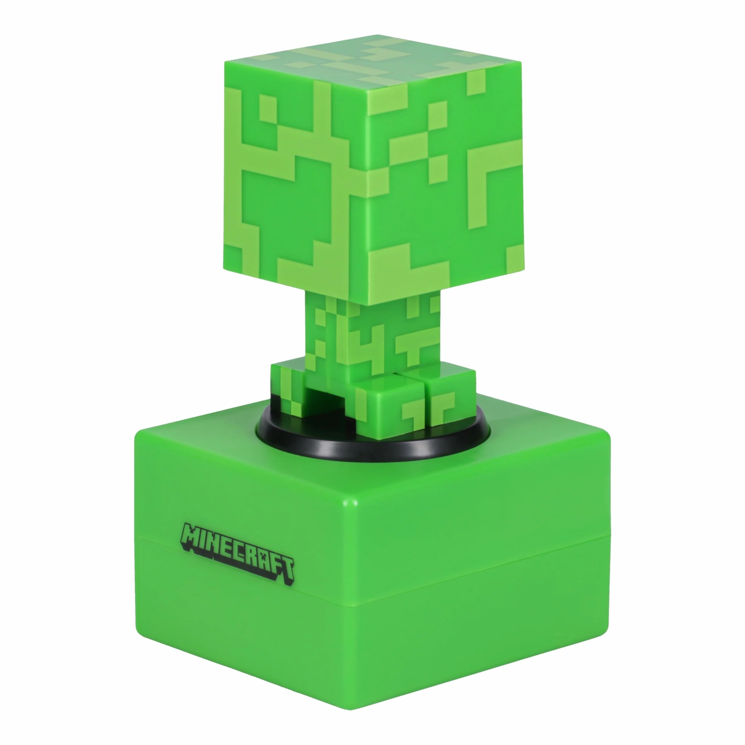 Paladone Sveglia Creeper Minecraft - Icona Ufficiale con Musica di Minecraft & Luce Notturna per Bambini & Adolescents, Accessorio per Stanza di Gioco, Regalo Novità per Fan Minecraft