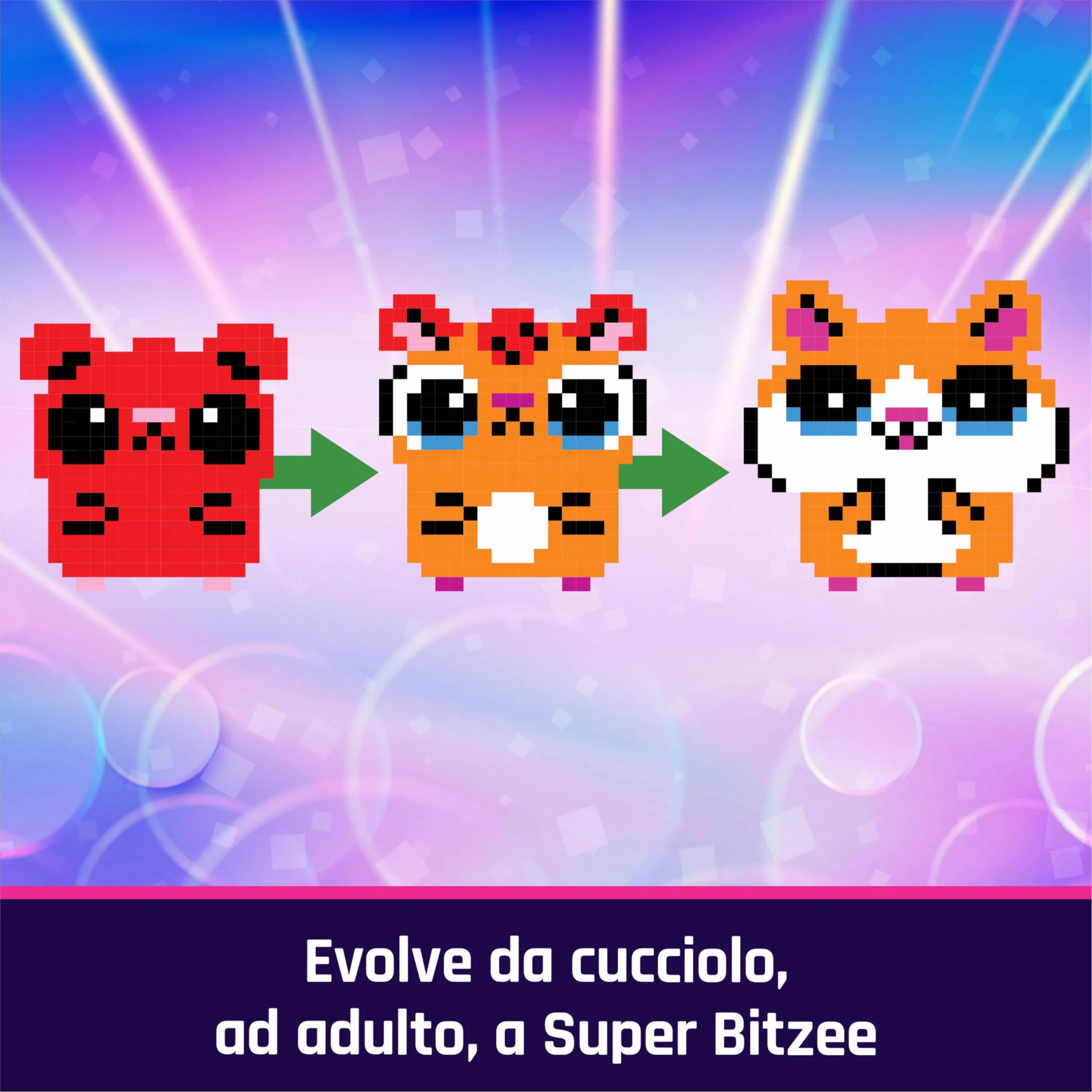 Bitzee, Il tuo Criceto Interattivo, Hamster Ball con Oltre 20 criceti all'Interno da Collezionare, rotola e reagisce al Tocco, Cucciolo Digitale e Giocattolo per Bambini e Bambine dai 5 Anni in su