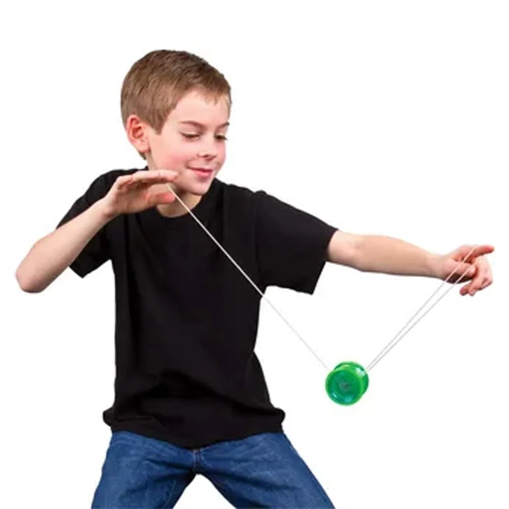 LED YoYo Con Luce - Giocattoli per Principianti, Reattivo in Plastica - 4 Pezzi per Bambini, Compleanni