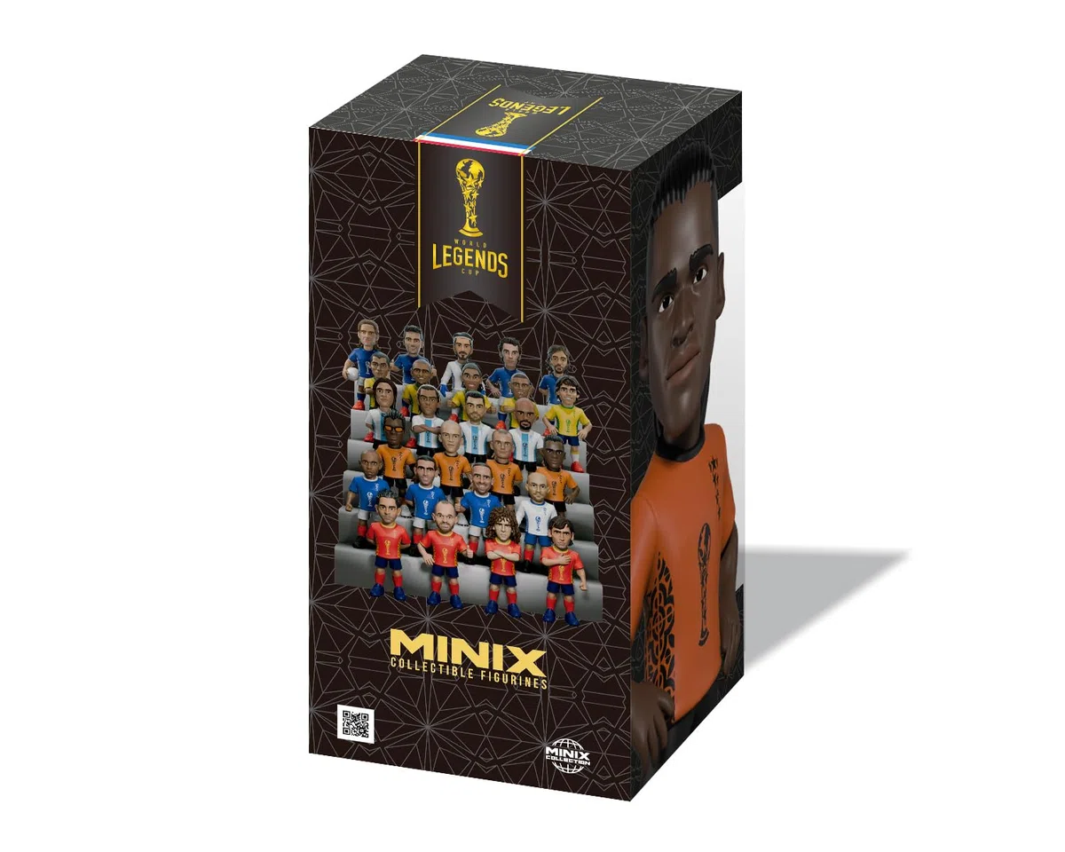 MINIX - Football Legends - Campionato mondiale delle leggende #131 - Paesi Bassi - Seedorf - Personaggio da collezione 12 cm