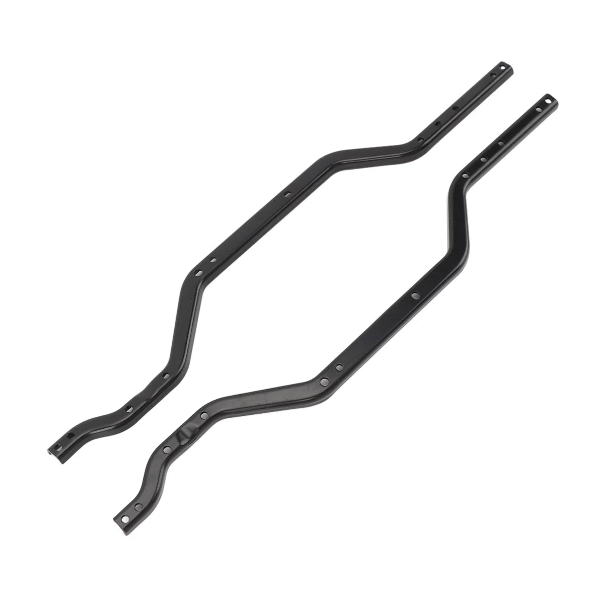RC Auto Telaio Telaio Trave Basso Centro Gravità Metallo Aggiornamento Parte RC Telaio Laterale Rotaie del Telaio per 1/18 RC Auto