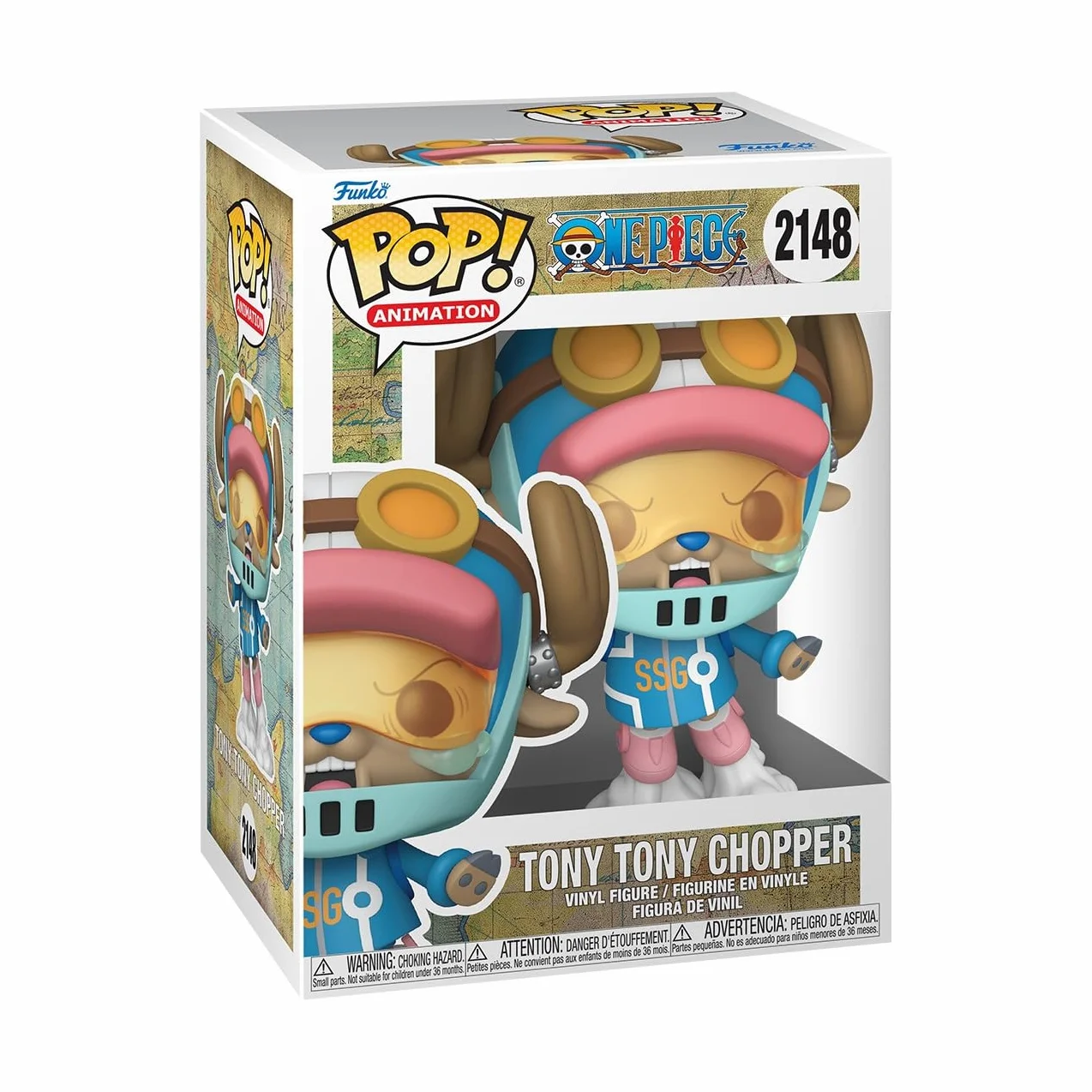 Funko POP! Animation: One Piece - Tony Chopper - Egghead - Figura in vinile da collezione - Idea regalo - Prodotto ufficiale - Giocattoli per bambini e adulti - Modello di figura per collezionisti