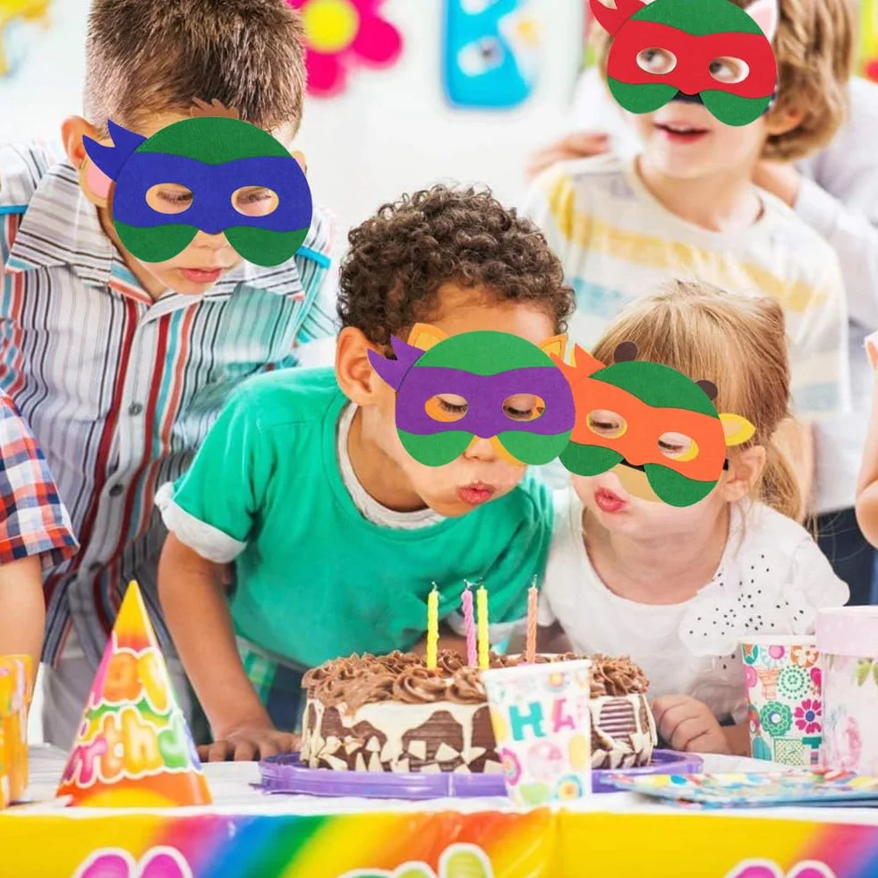 Maschere Bambini Animali Maschere Turtle Maschera Forniture per Feste Mascherata Compleanno Decorazioni Halloween Natale Carnevale