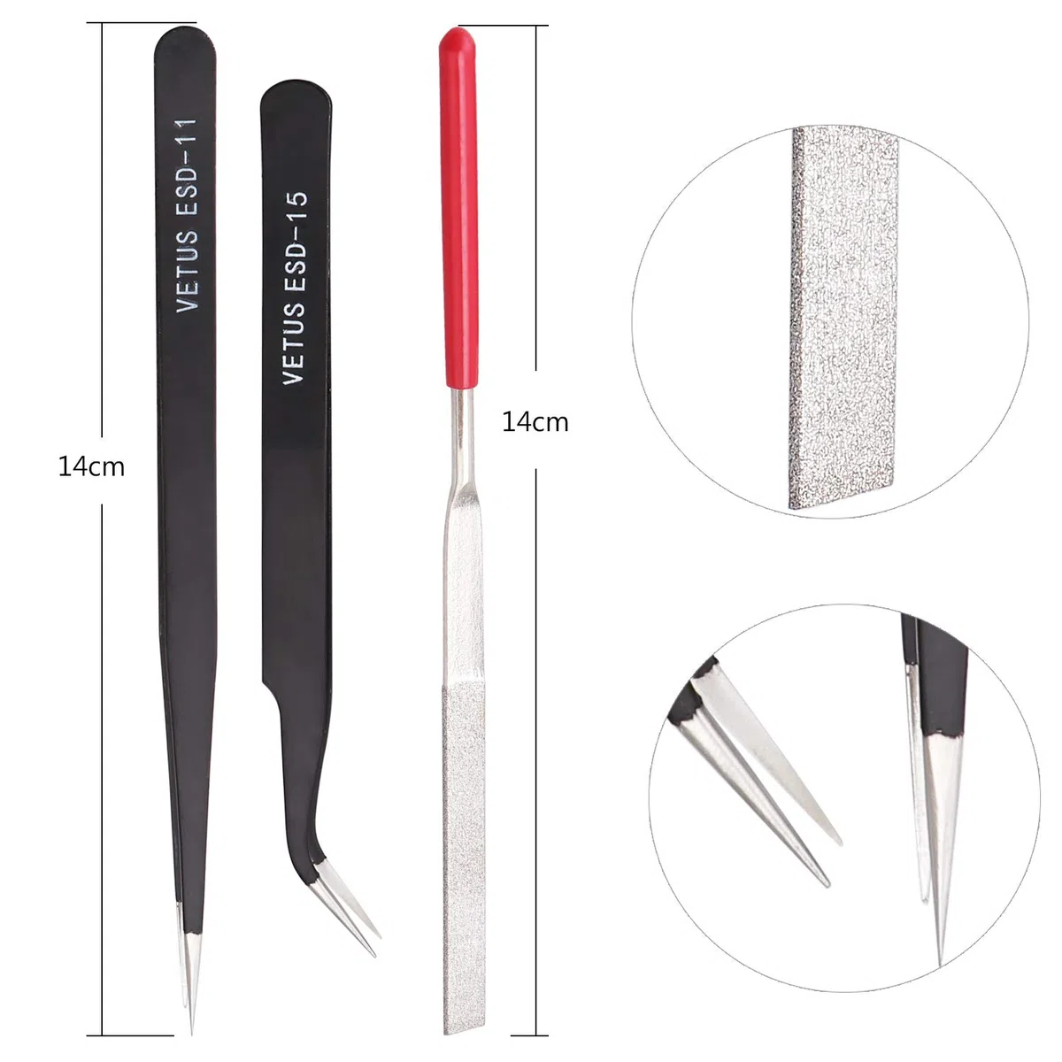 HSEAMALL 11PCS Modeler Basic Tools Gundam Model Modello BuildingTools Kit Set di costruzione per hobby