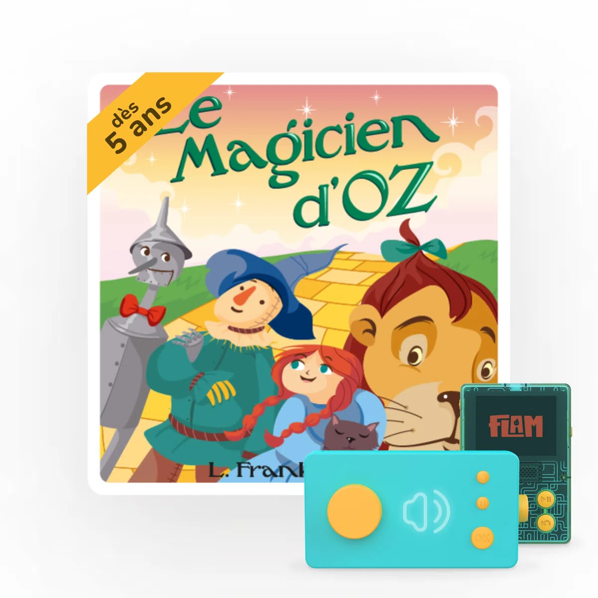 Lunii - Cofanetto Il Mago di Oz - Audiolibro interattivo da 5 Anni da Ascoltare su My Fabrique a Stories